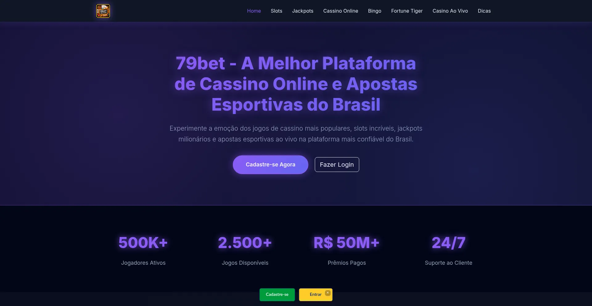 Experiência geral de jogabilidade na 79bet com interface escura e botões dourados